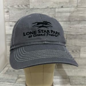 Lone star park gray men’s baseball cap hat
